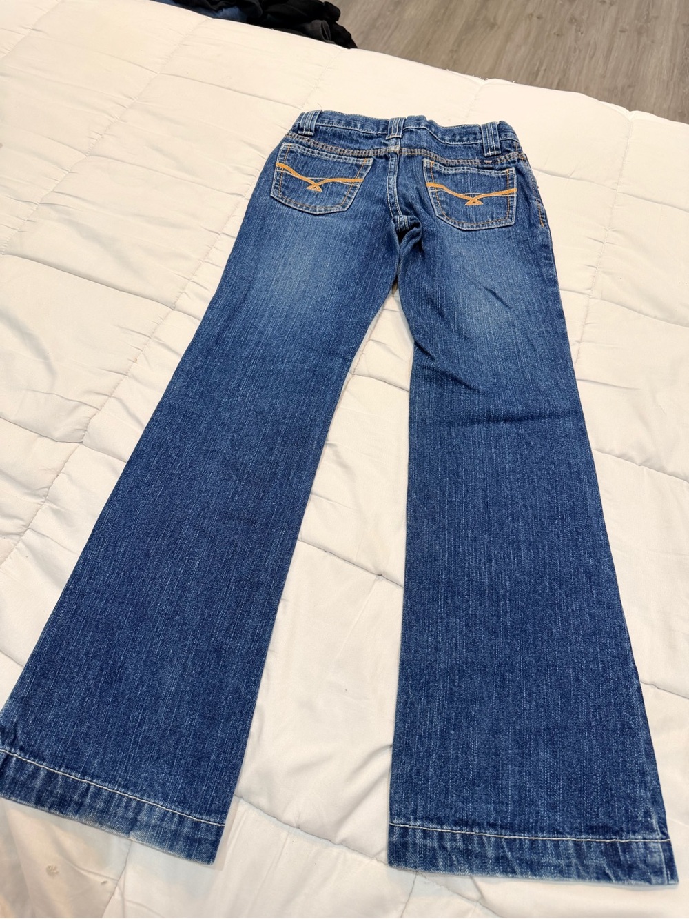 Kids/girls size 8S cruel girl  Blue Denim Flared Jeans,